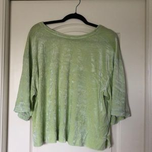 Free People Velvet tee